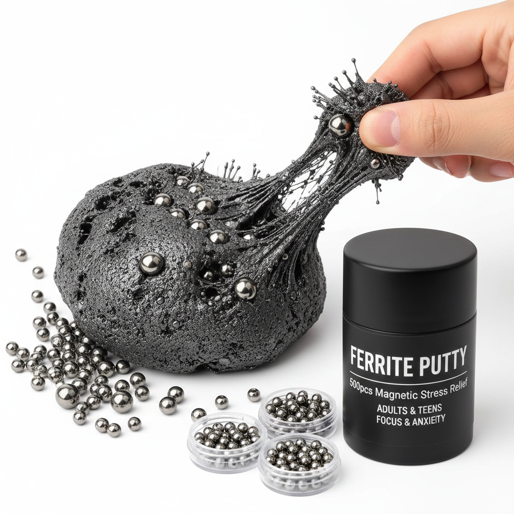550pcs Ferrite Putty Fidget Toy - Stress Relief