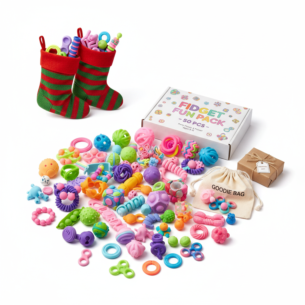 Fidget Toys 50 Pack Party Favors for Kids 8-12